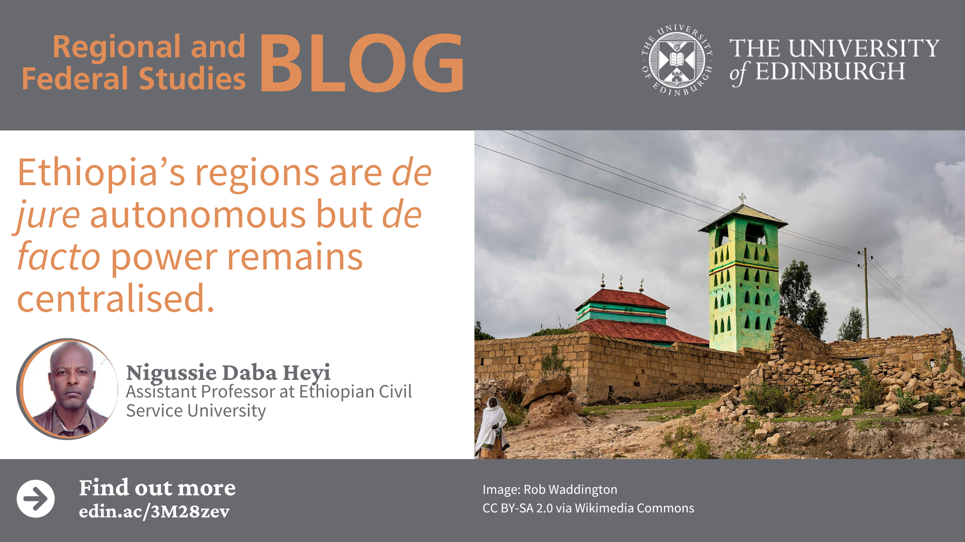 Ethiopia’s regions are de jure autonomous but de facto power remains centralised