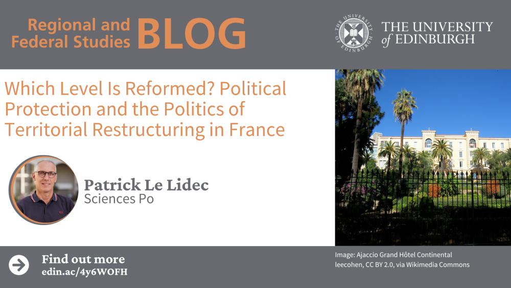 An image of the meeting place of the Corsican Assembly, the Grand Hôtel d'Ajaccio et Continental, Ajaccio, and an image of the author