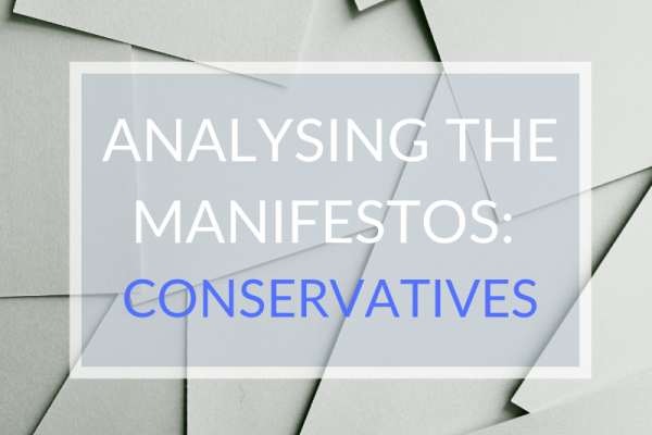 Analysing the Manifestos: Conservatives