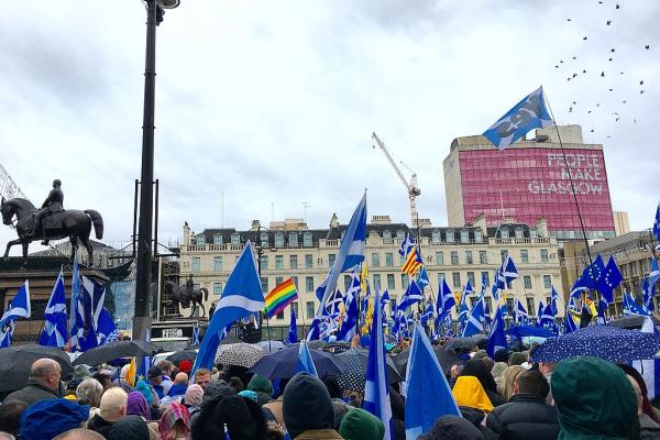 Scottish Independence rally