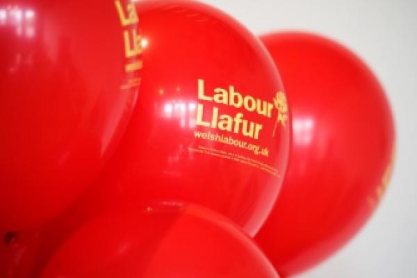 Welsh Labour Baloons