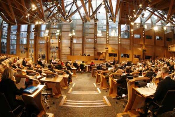 Scottish Parliament Chamber 