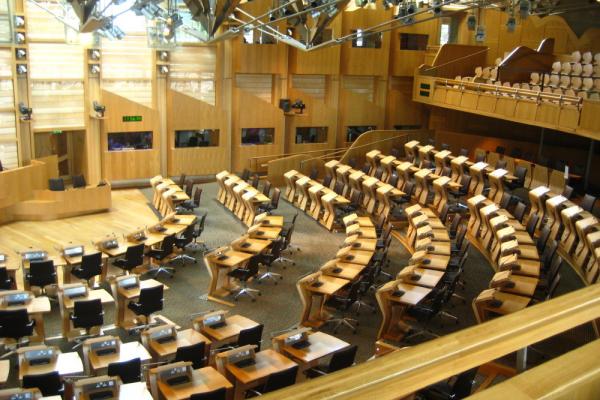 Scottish Parliament Chamber 